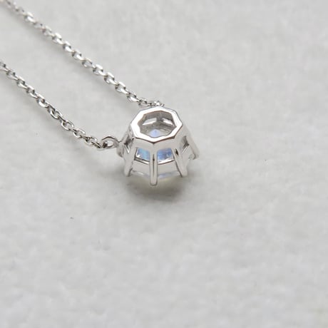 【necklace】　アンデシンラブラドライト　6mm　アトリアカット