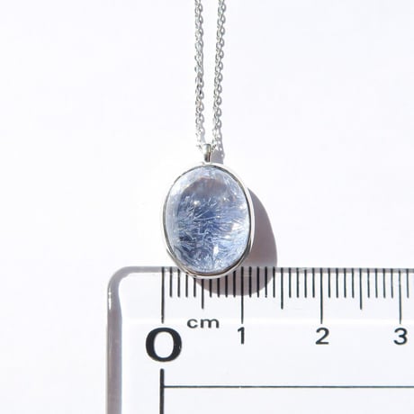 【Necklace】デュモルチェライトインクォーツB