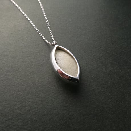 【necklace】　ホワイトガーデンクォーツ