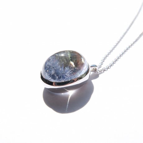 【Necklace】デュモルチェライトインクォーツB