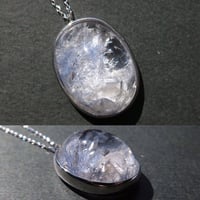 デュモルチェライト+クォーツインクォーツ　necklace