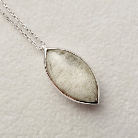 【necklace】　ホワイトガーデンクォーツ