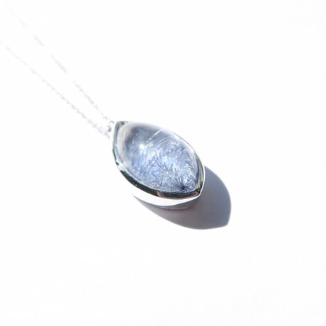 【Necklace】デュモルチェライトインクォーツD