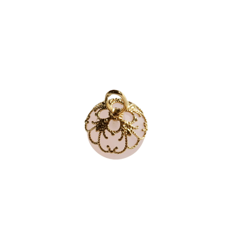 【charm】　ローズクォーツ 8mm（Frosty Silk)