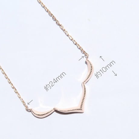 【necklace】　ドレープ