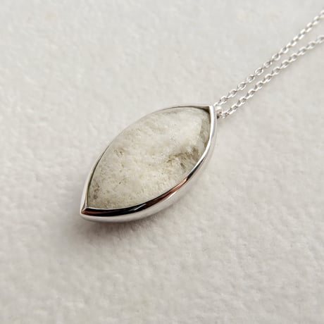 【necklace】　ホワイトガーデンクォーツ