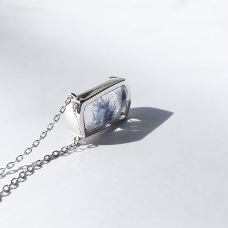 【Necklace】デュモルチェライトインクォーツE
