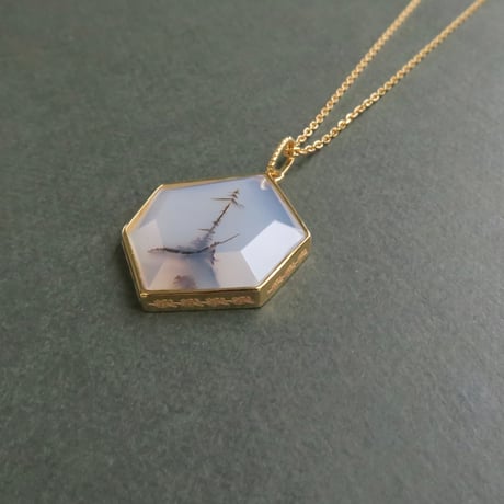 【ncklace】　デンドリティックアゲートD