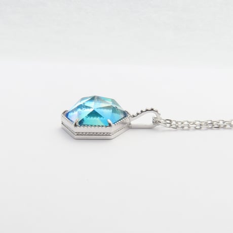 【necklace】　硝子の宝石 sugar drop
