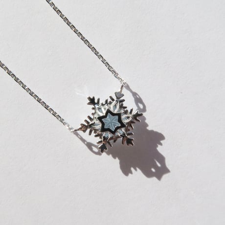 スイスブルートパーズ 6mm ゆきんこカット necklace