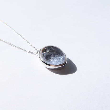 【Necklace】デュモルチェライトインクォーツC