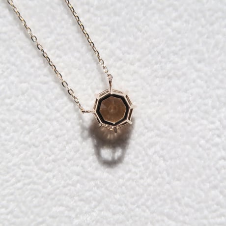 インペリアルトパーズ 7mm アトリアカット necklace