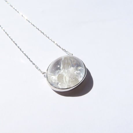 【Necklace】クォーツインクォーツ