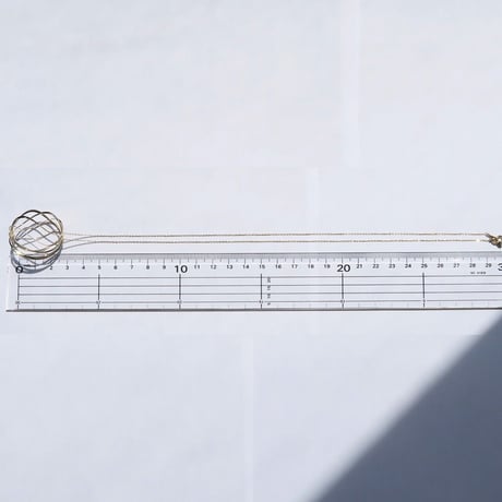Flowing lines（N-138）Necklace