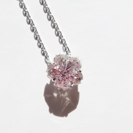 【necklace】　スーパーセブン 7.5mm 桜切子