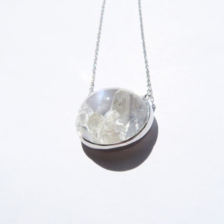 【Necklace】クォーツインクォーツ