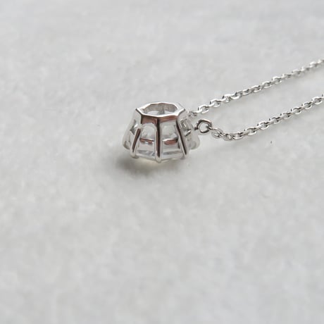【necklace】　アンデシンラブラドライト　6mm　アトリアカット