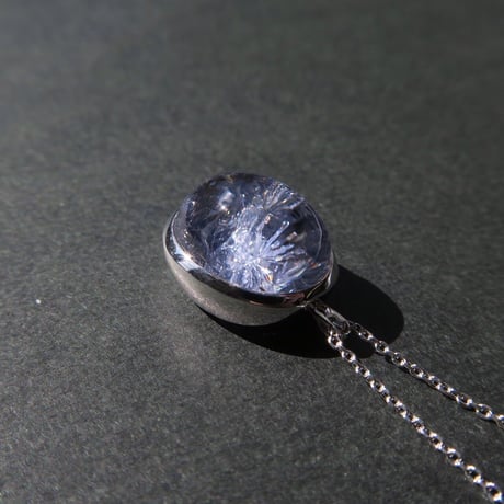 【Necklace】デュモルチェライトインクォーツB