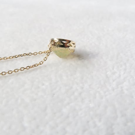 【necklace】　メキシコパール　RD型　甲州貴石切子