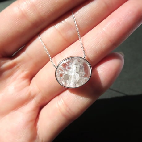 【Necklace】クォーツインクォーツ
