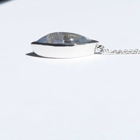 デュモルチェライトインクォーツF　necklace