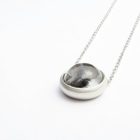 【necklace】　プラチナルチルインクォーツ