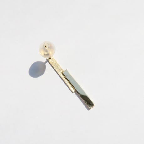 【pierced】　Rinto：地金（F-PE-2396)