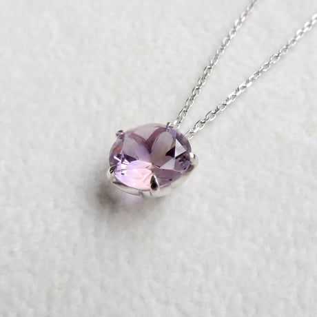 【necklace】　アメトリン　8mm　さくらインカット