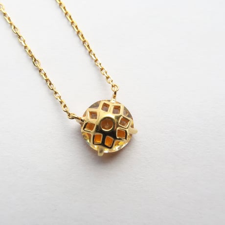 【necklace】　硝子の宝石 sunset
