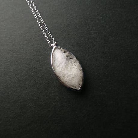 【necklace】　ホワイトガーデンクォーツ