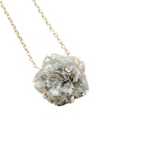 【necklace】　マイカインクォーツ 10mm 桜切子の切子なし