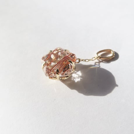 レッドルチル 10mm さくらシェイプ charm