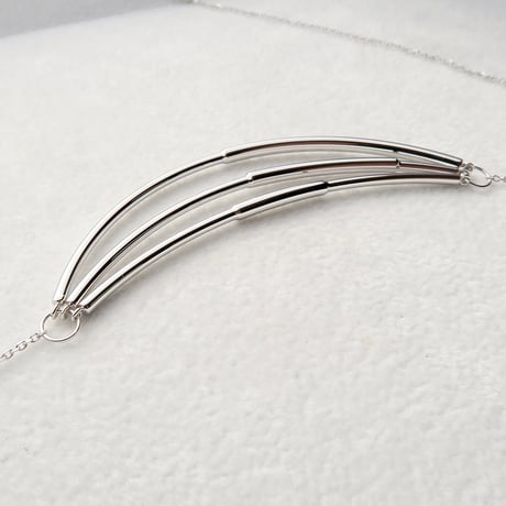 【necklace】　3連ドレープ