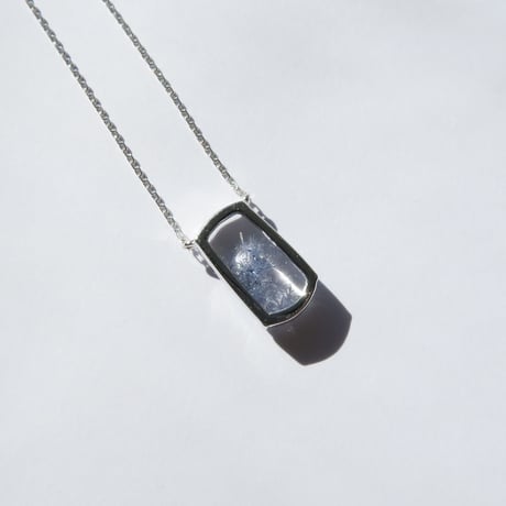 【Necklace】デュモルチェライトインクォーツE