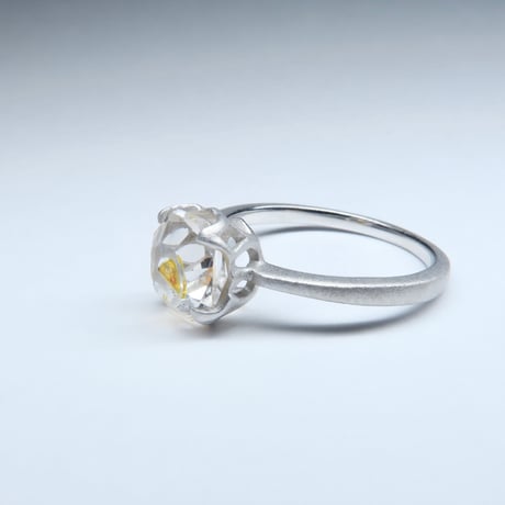 オイルインクォーツ 7mm オクタゴン Ring＃10
