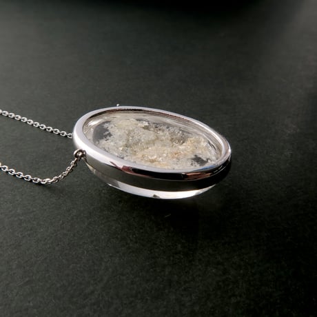 【necklace】　貫入水晶ホワイトガーデンクォーツ2