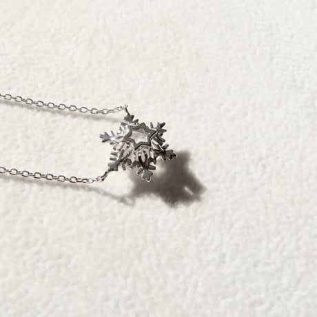 【necklace】　ミルキークォーツ 6mm ゆきんこカット