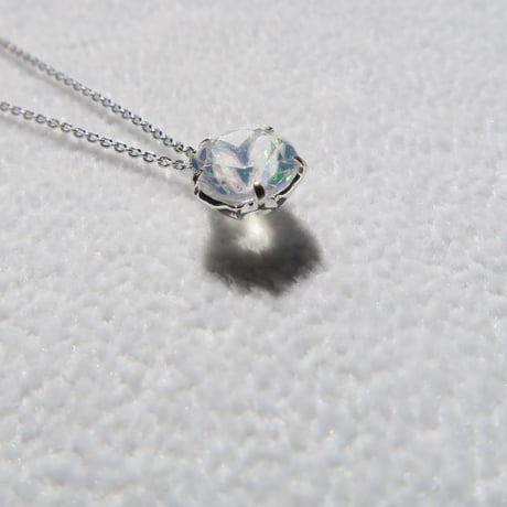 ウォーターオパール 7mm ダンデライオンカット necklace