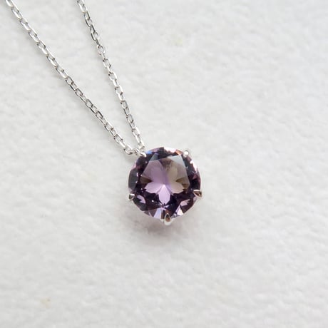 【necklace】　アメトリン　8mm　さくらインカット