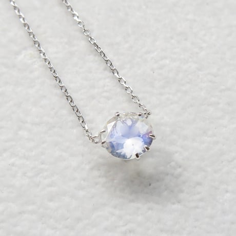 【necklace】　アンデシンラブラドライト　7mm　さくらインカット