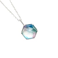 【necklace】　硝子の宝石 sugar drop