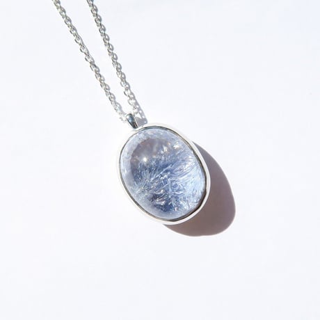 【Necklace】デュモルチェライトインクォーツB