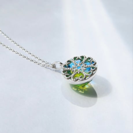 【necklace】　硝子の宝石 Beach