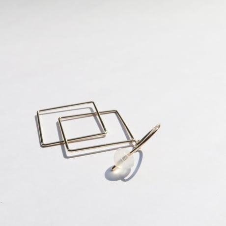 【pierced】　Rinto：地金（F-PE-2395)