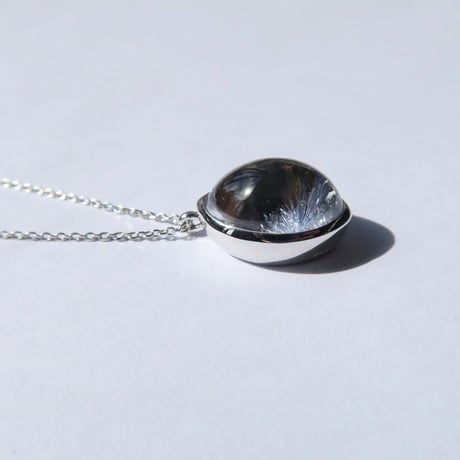 【Necklace】デュモルチェライトインクォーツC