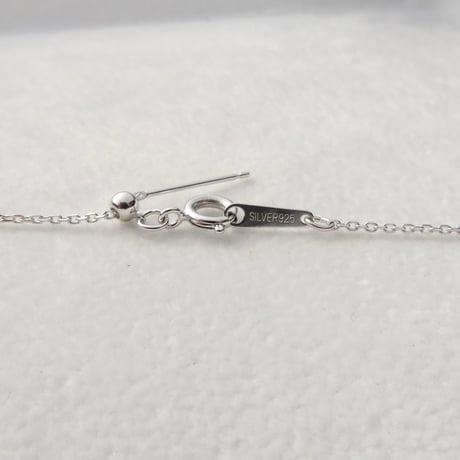【necklace】　ホワイトガーデンクォーツ