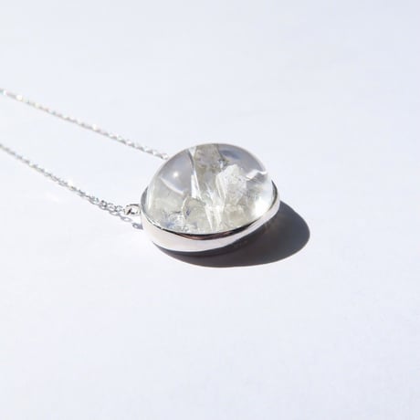 【Necklace】クォーツインクォーツ