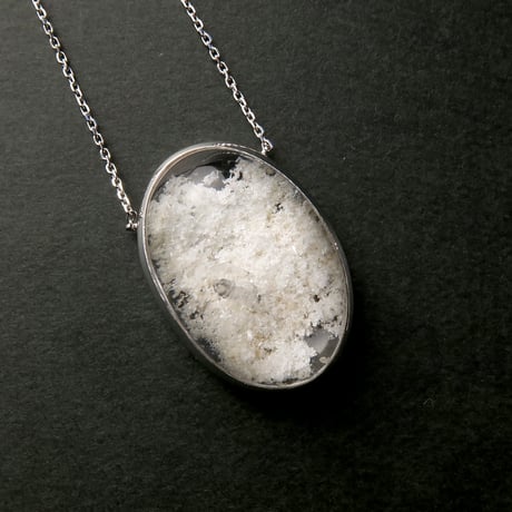 【necklace】　貫入水晶ホワイトガーデンクォーツ2