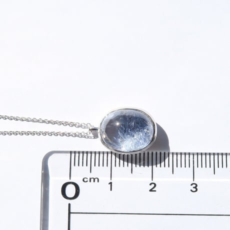 【Necklace】デュモルチェライトインクォーツB