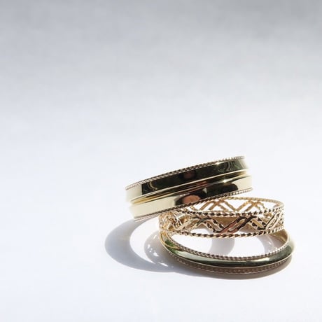 Flowing lines（R-143-3）Ring